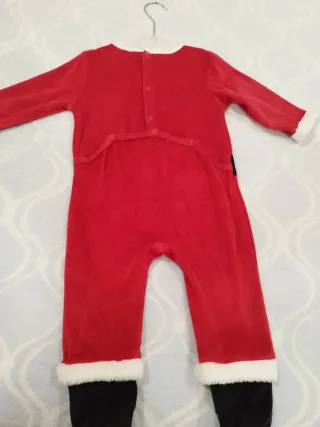 Traje Papá Noel Bebé Talla 18 Meses.