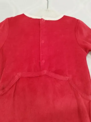 Traje Papá Noel Bebé Talla 18 Meses.