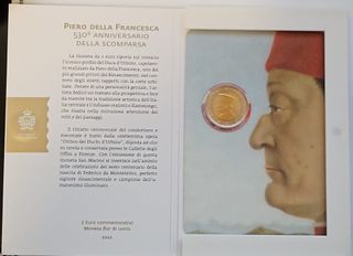 Moneta 2€ commemorativa Piero della Francesca