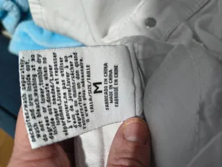 Falda corta VALENTINA blanca