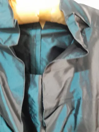 Vestido fiesta verde esmeralda