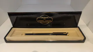 Bolígrafo Pierre Cardin Negro y Dorado
