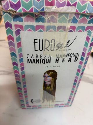 Cabeza Maniquí Profesional 55-60cm