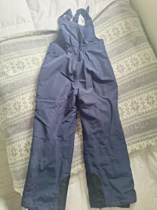 Pantalón de nieve infantil azul