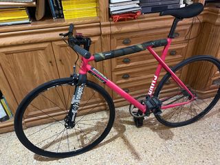 Bici Fixie Polo&bike CMNDR Rosa