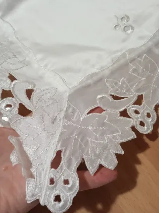 Set Lenzuola Ricamate Bianche