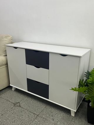 OFERTA! Aparador negro 2 puertas nuevo