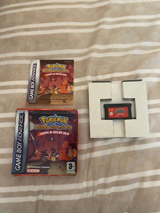 Pokemon Mundo Misterioso Equipo Rescate Rojo GBA