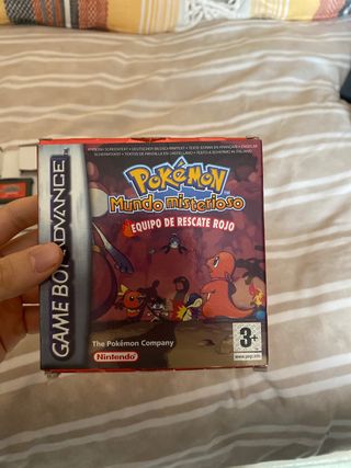 Pokemon Mundo Misterioso Equipo Rescate Rojo GBA