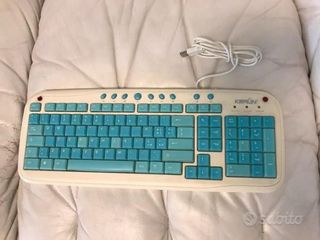 Tastiera Kraun Beige e Blu