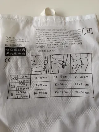 Protectores Patines Oxelo Talla XS