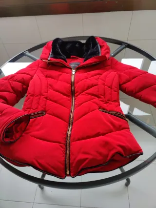 Anorak Zara Talla S Rojo