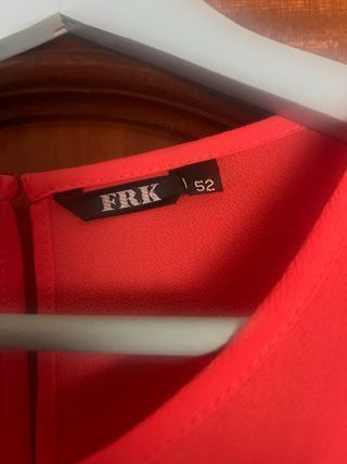 Blusa FRK Roja Talla M