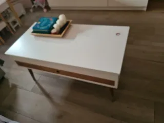 Mesa de centro elevable madera