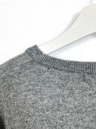 Jersey Yves Saint Laurent Lana Fino Clásico Gris