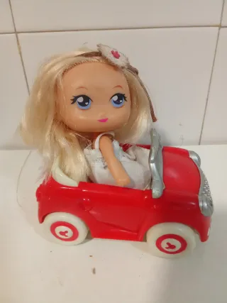 Barriguitas novia con Coche Rojo