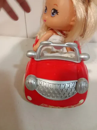 Barriguitas novia con Coche Rojo