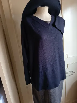 Jersey COS Lana Azul/ marino Talla M