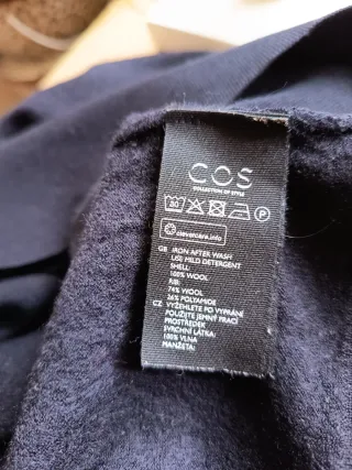 Jersey COS Lana Azul/ marino Talla M