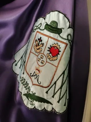 Traje Vesta Virgen d los Dolores capuchino Torrent