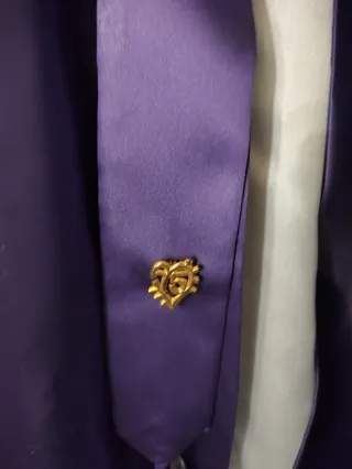 Traje Vesta Virgen d los Dolores capuchino Torrent