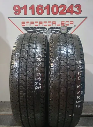 -215 70 15C R MICHELIN RUEDA AL 90% VIDA UTIL