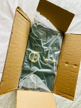 Joyero grande verde y beige