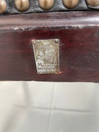 Silla despacho Neorenacimiento 1920s