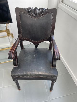 Silla despacho Neorenacimiento 1920s