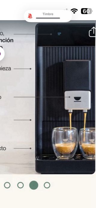 Cafetera Super Automática Incapto Negra