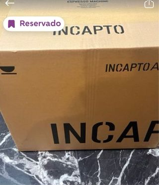 Cafetera Super Automática Incapto Negra