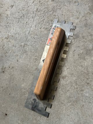 Peine dentado para alicatar 2cm