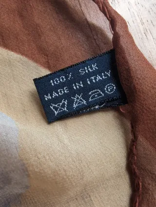 Foulard in seta Renato Balestra