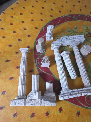 Columnas romanas para acuario