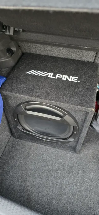 Subwoofer Alpine SBE-1244BR