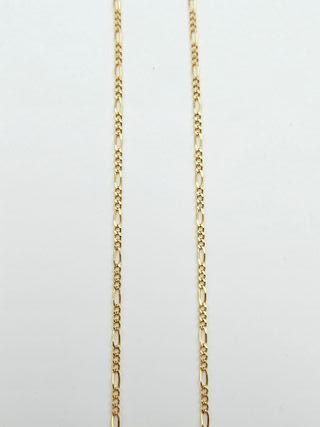 Cadena de Oro 18K, Cartier 3x1, 6,49gr, 62cm