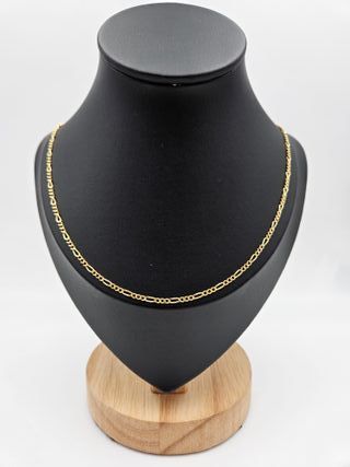 Cadena de Oro 18K, Cartier 3x1, 6,49gr, 62cm