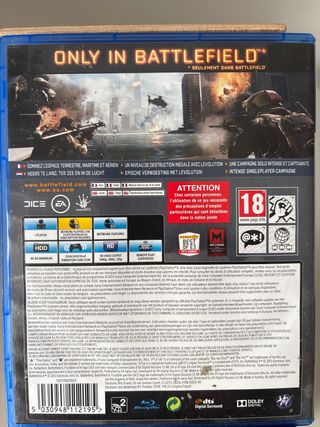Battlefield 4 y Battlefield 1 PS4
