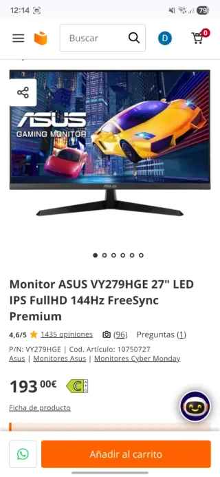 PC gaming completo con tan solo 6 meses de uso