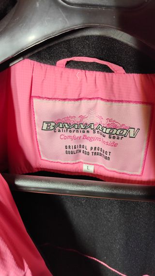 Chaqueta Banana Moon nieve para mujer