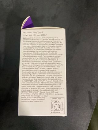 Enchufe Inteligente Wiz