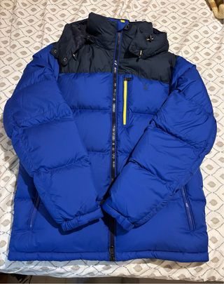Abrigo plumífero Ralph Lauren azul hombre