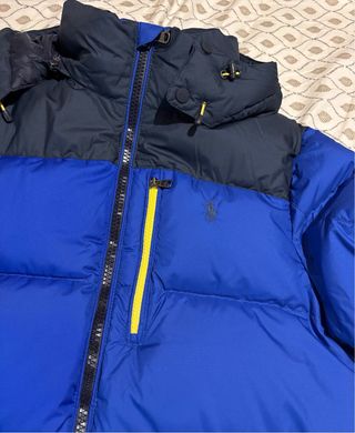 Abrigo plumífero Ralph Lauren azul hombre