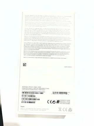 Caja iPhone 11 Original Como Nuevo