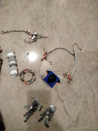 Lote bisutería varios artículos