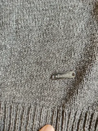 Maglione Terranova bimba grigio 12/13 anni