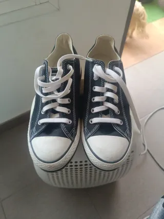 Converse negras talla 37