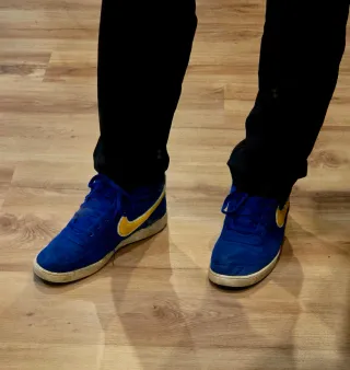 Nike Retro Talla 46 Azul/Amarillo