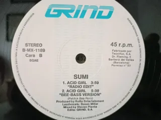 Disco de vinilo Sumi- Acid Girl.