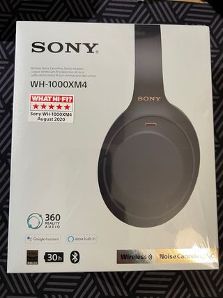 Vendo Sony WH1000XM4 en color negro como nuevo